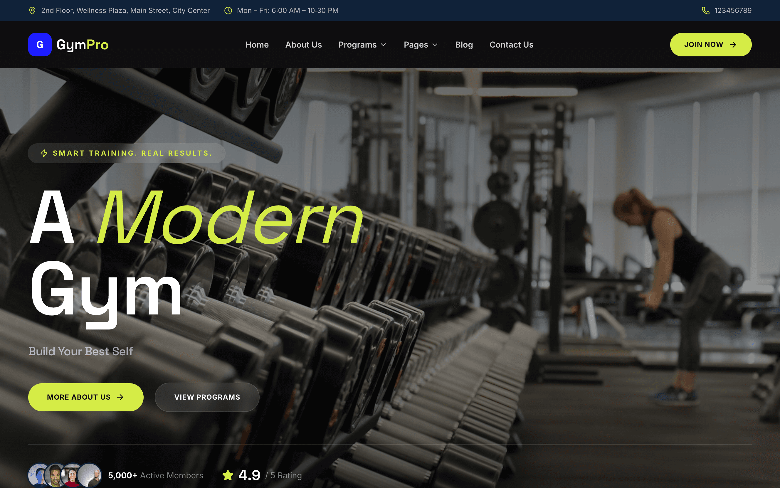 GymPro preview